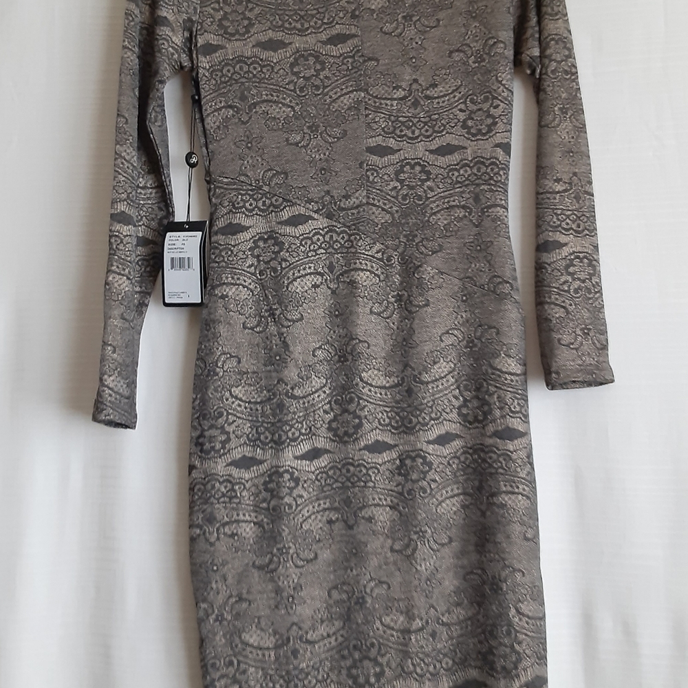 Adrianna papell dress long sleves - Picture 4 of 10
